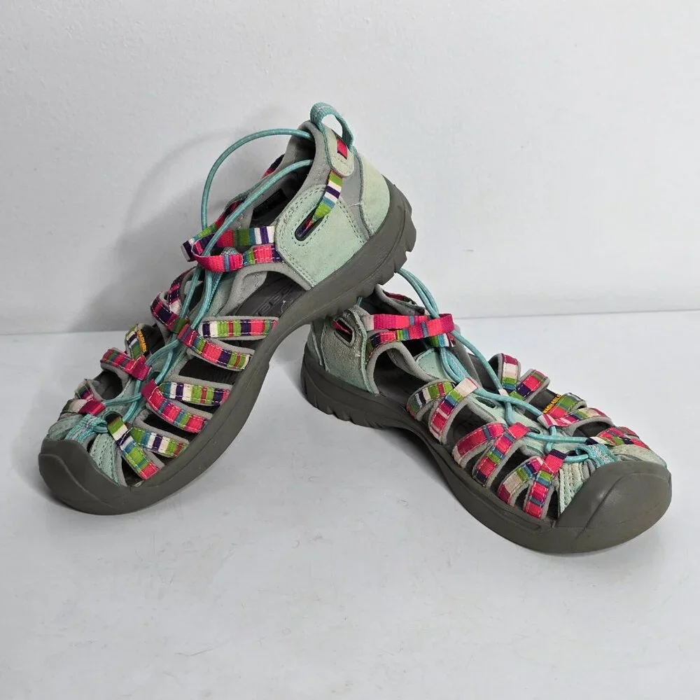 KEEN Kids Youth Shoes Sz 4 Newport Waterproof Hiking Sandals Sport Pink Washable